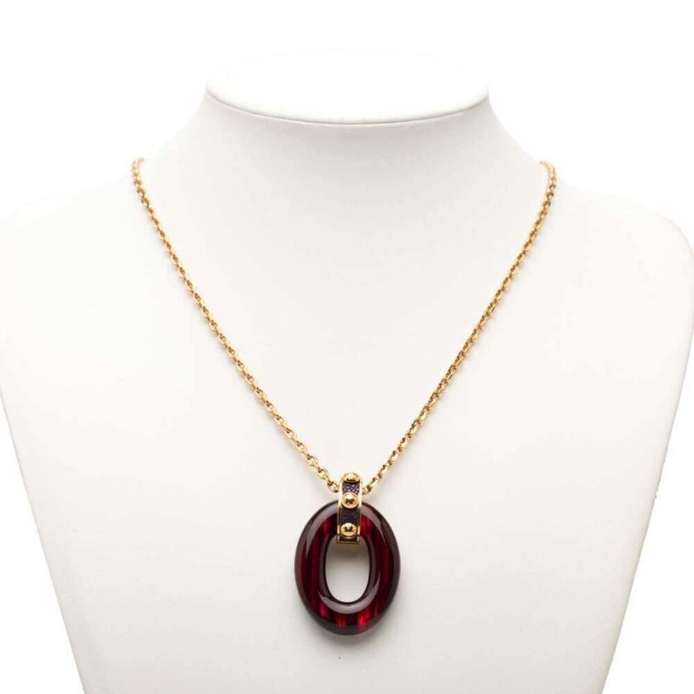 LOUIS VUITTON Red Necklace - Picture 6 of 6